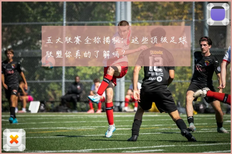 五大联赛全称揭秘:这些顶级足球联盟你真的了解吗?